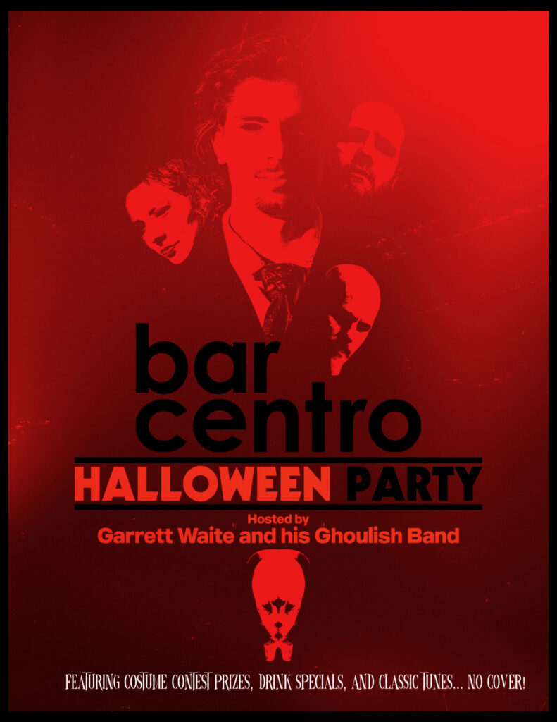 Poster for Halloween Bash – no cover-drink specials – costume contest