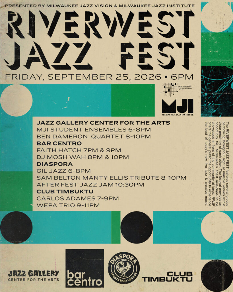 Poster for Riverwest Jazz Fest